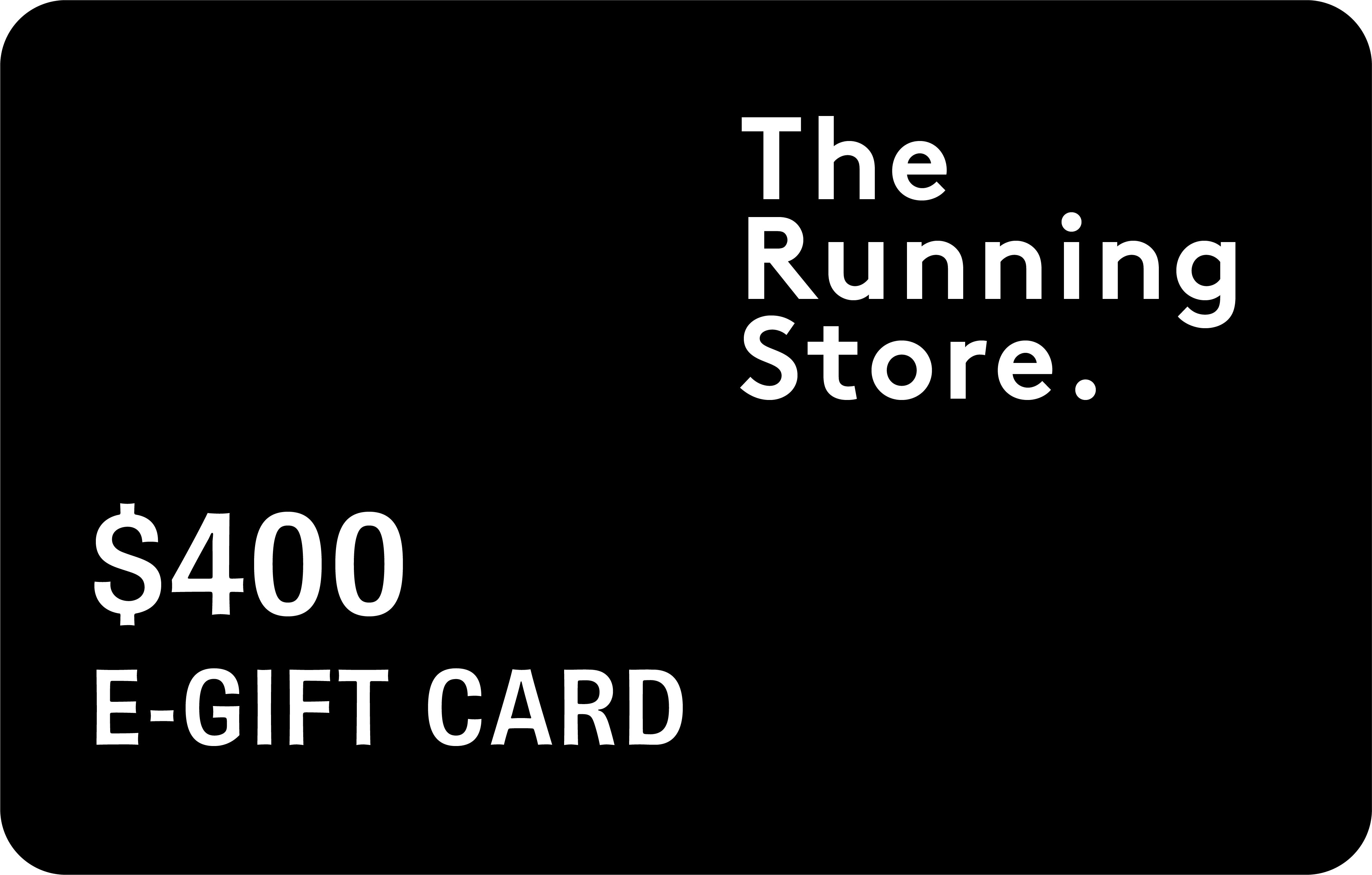 The Running Store E-Gift Card