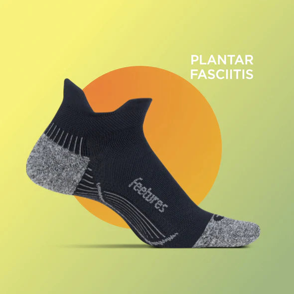 Feetures Plantar Fasciitis Relief Sock - Light Cushion - No Show Tab